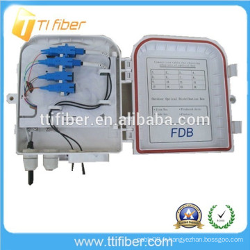 8 ports SC PLC Splitter Fiber Distribution Box